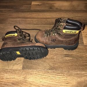 Caterpillar child work boots